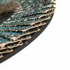 Forney Quick Change Flap Disc, 36 Grit, 3 in 71981